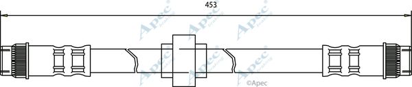 APEC BRAKING Тормозной шланг HOS3666